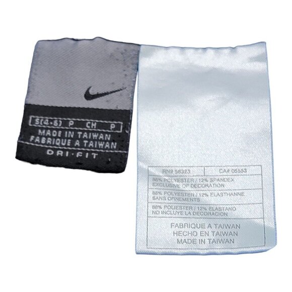 Nike Womens Royal Blue Dri Fit Pants Mid Calve Length Slightly Flared Legs Small - Picture 10 of 10